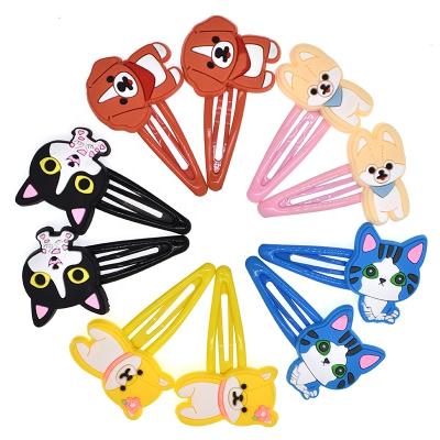 China Decoration Cartoon Design Cat Hair Accessories Hairpins Hair Clip For Girls Kids for sale