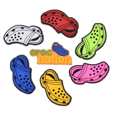 China Designer Custom Soft PVC Croc Shoe Clog Charm Luxury Charm For Croc Charms Wholesale for sale