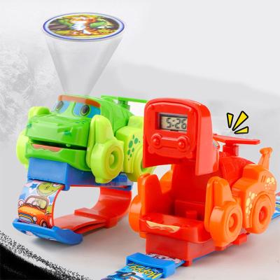 China Innovative Plastic/Plastic Kids Eye Toy Cartoon Deformation Robot Electronic Eyes Girl Boy Toy Gift for sale