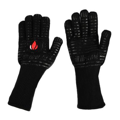 China Highest BBQ Oven 932F Extreme Heat Resistant BBQ Grill Kitchen Heat Resistant Gloves for sale