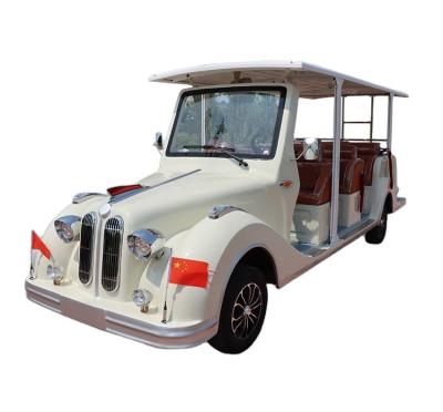 China The Queen of Sightseeing Bus and Electric Passenger Mini Bus Car Electric Vehicles Car Grade 5220*1550*2050mm for sale