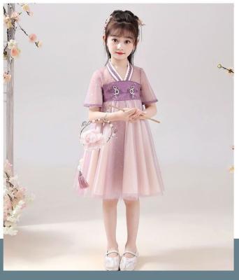 China New Chinese style super fairy children's light washable children's Hanfu female girl's summer dress girl's dress girl small for sale