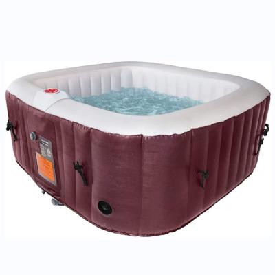 China Best Modern Outdoor Soaking Spas Bathtub Hot Tub Large Massage Spas Bathtub 6 Person Place I Work Outdoor Spa For Garden for sale