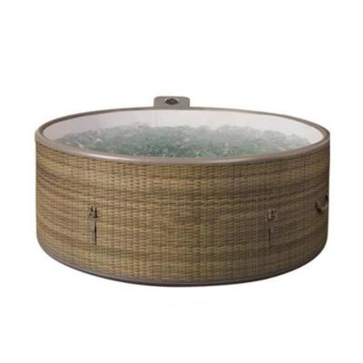 China 2 Modern Living Rooms Mini Hot Tub Spa Outdoor Hottub for sale