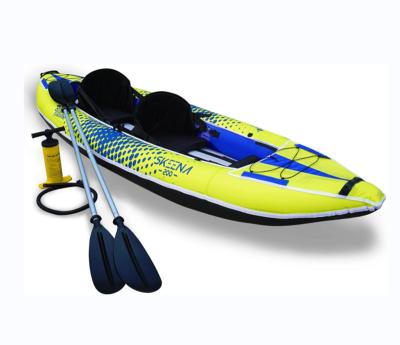 China Relaxing Tandem Kayak 11 Feet Transparent Material 2 Pc Person Kayaks For Entertainment for sale