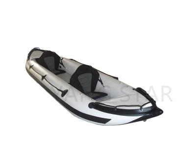 China PVC 2 Person Relaxation Bestselling Safe Inflatable Kayak Fishing Kayak Water Sport Equipment for sale