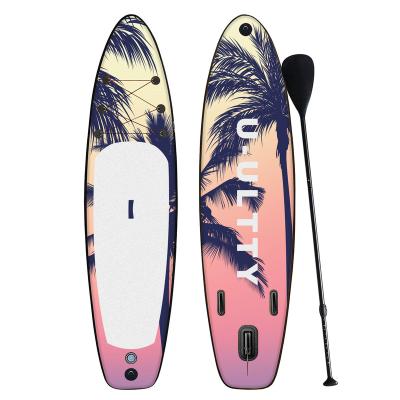 China High Strength High Quality Inflatable SUP Paddle Board Fishing Water Sport Surfboard Surf Board Stand Up Paddle Board for sale