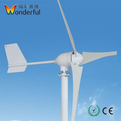 China Wind Power System Alternative Energy 500w Price 24v 600w Wind Power System Mini Horizontal 48v Off-Grid Wind Turbine Blades Wind Power System Generator 2 Years for sale