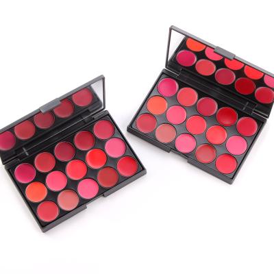 China New Arrival 15 Colors Waterproof Lip Gloss Matte Lip Balm For Girl And Woman for sale