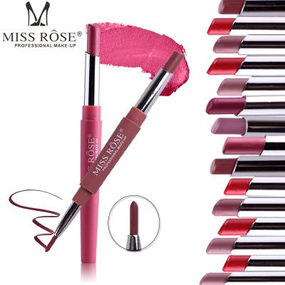 China Low Moq Waterproof Waterproof 20 Colors 2 In 1 Long Lasting Lipstick Private Label Lipliner High Seller Makeup Lipliner for sale