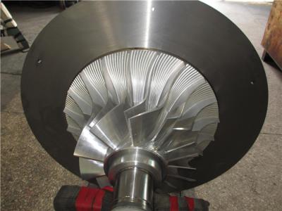 China OEM estructura complicada turbocompresor rotor ensamblaje de aleación de aluminio impulsor en venta