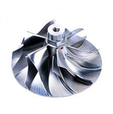 China Single Casting Turbo Compressor Wheel Niet-beperkt Levensduur Te koop