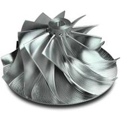 China Gebalanceerd turbocompressor wiel, uitlaatgas turbo-impeller wiel Te koop