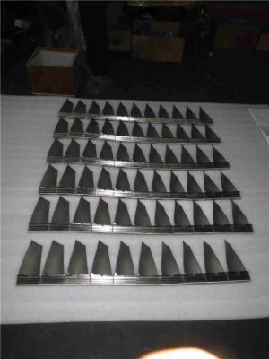 China Nickel Base Alloy Turbine Blade , Turbine Spare Parts Energy Saving Customizable for sale