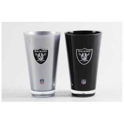 China Minimalist Dual Injection Custom Design NFL Cold Drinks Plastic Reusable Drink Water Cup With Dual Color 20 Ounce for sale