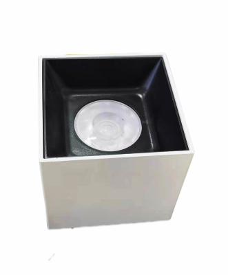 China Traditional 15w 100*100*93 COB Commercial Surface Install Commercial Downlight Square for sale