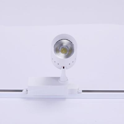 China Modern Best Selling track light  Focus Cob Track Light LED Spot Light for shopping mall office home for sale