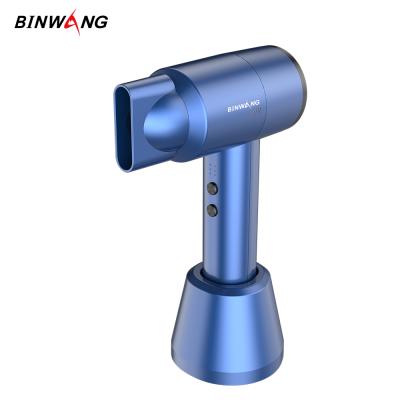 China Newest Rechargeable Hair Dryer Cordless Cordless Rechargeable Hair Dryer with Hot and Cold Wind Hair Blow Dryer for sale