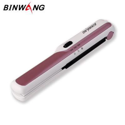 China Professional Hotel New Technology Hair Clippers Mini Size Portable Straightener For Online Market 2022 for sale