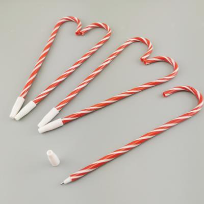 China JX81 Pen Fun Gift Candy Cane Pen Christmas Promotional Ball Fist Ball Pen for sale