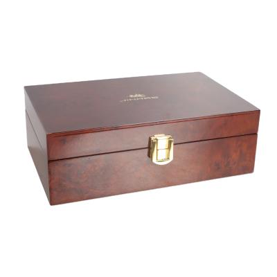 China VIP Handmade Gift Box Luxury Wooden Gift Box For Executive VIP Pen Case for sale