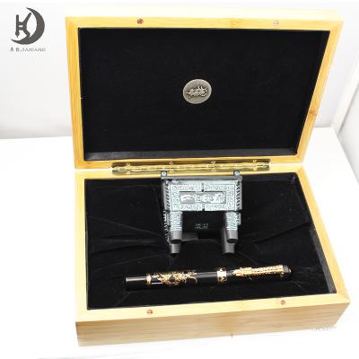 China RCBX-006 Promotion Business High Quality Luxury Business Gift Box Eco-friendly Wooden Wood Pen Boxes for sale