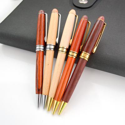 China Classic Excellent Eco-friendly Maple Wood Gift Box Manufacturing Technology Red Mounted Wooden Pen Case for sale