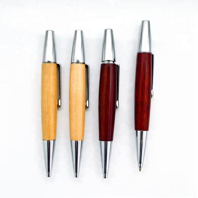 China The new standard design hides the wooden short ballpoint pen to advertise the pen for sale