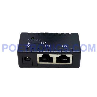 China POE-IJ806 Power Over Ethernet Adapter, POE Injector/Splitter (LED) for sale