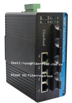 China Managed Industrial Fiber Media Converter for sale