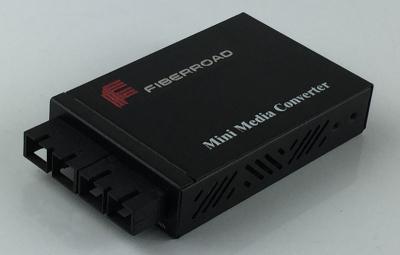 China Multi / Single Mode Fiber Optic Media Converter Transmission 1000 Base-SX / LX for sale