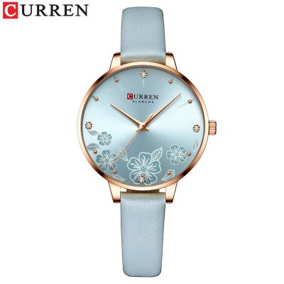 China 2021 New CURREN 9068 Ladies Water Resistant Quartz Leisure Strap Waterproof Watch for sale