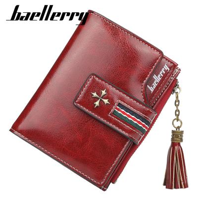 China New Style Baellerry N1636 Shorts Design Fashion Waterproof Wallet For Lady High Quality Zipper Purse Large Capacity Women for sale