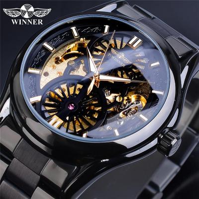 China Water Resistant Winner Watch SLZg105 Luxury Automatic Mechanical Watches Men Wrist Gift Watches Stainless Steel Relogio Masculino Wristwatch for sale