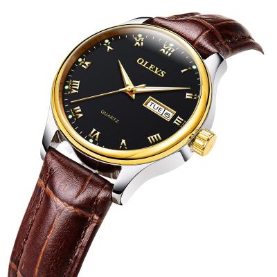 China Wholesale Automatic Quartz Watch Custom Luminous Date OLEVS 5568 China Couples Waterproof Watch for sale