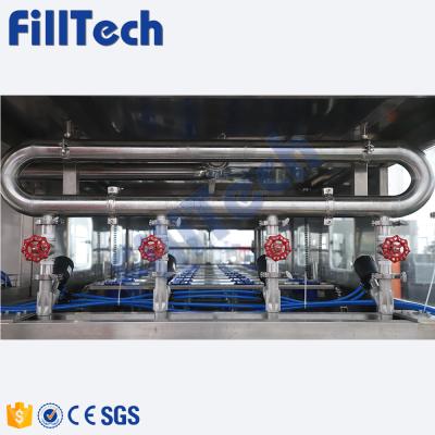 China Food 5 Gallon Washing Barrel Ore Water Filling Capping Filling Machine For 20 Liter PC PET Bottle Jar for sale