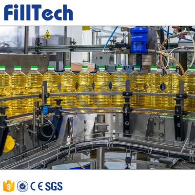 China Fully Automatic Beverage Filltech Edible Oil Honey High Viscosity Liquid Bottle Filling Machine for sale