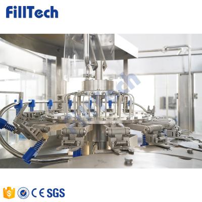 China Food Filltech Pure Mineral PET Bottle 28mm 38mm 32mm Cap Drink Water Filling Machine for sale