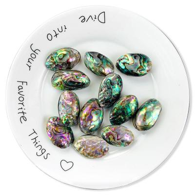 China Colorful China Abalone Paua Shell Fashion Abalone Shell Pendant Double Sided Accessories for sale