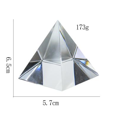 China Natural Crystal Pyramid Bestselling Hand Polished Crystal Pyramid Clear Quartz Pyramid For Fengshui Meditation Super Fine Quality for sale