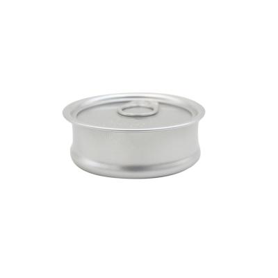 China Creative Cosmetic Cream Candle Tin Container Empty Metal Tin Food 4oz 8oz Can With Lids for sale