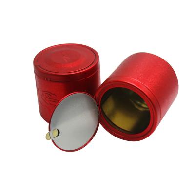 China Customized High Quality Sealable Metal Food Cylinder High Quality Rust Free Customized Container for sale