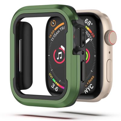 China Anti Scratch Watch Accessories Aluminum Alloy Shockproof Watch Case Cover For Apple Watch Ultra Series 8 7 6 5 Bumper Case 49mm for sale