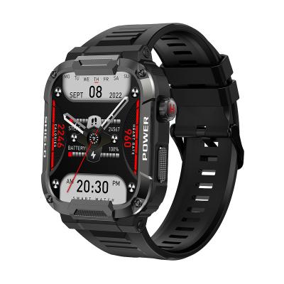 China Touch Screen Men's Music Game Heart Rate Blood Pressure Health Outdoor Fitness MK66 IP68 Sports Style Waterproof Cool Design Smart Watch for sale