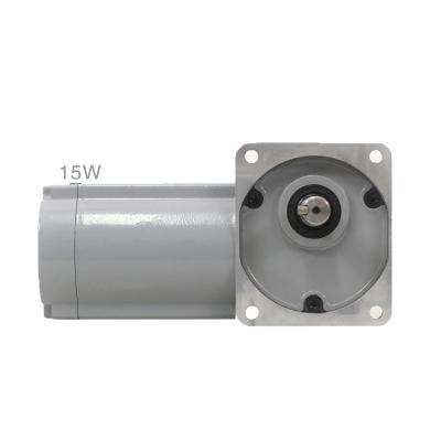 China SWELL 15W 1-PHASE/3-PHASE 5-240 Bearing Clamp Upright H 15(5) Series Reduction Motor HF Hypoid T (5~240) K+15RC2-N for sale