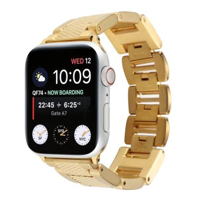 China Fanshion New Arrive Stainless Steel Watchband For Apple Watch Band For iWatch Series 7 Belt Link Bracelet Metal Wrist Watch Band for sale