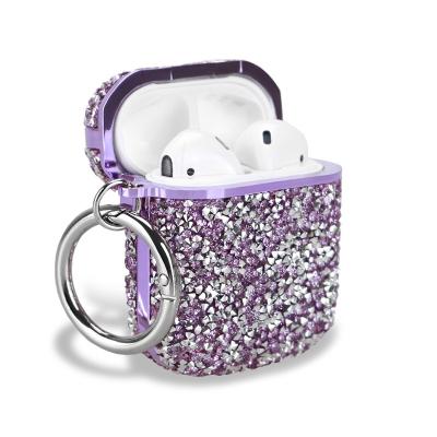 China New Bling Bling full Diamond Earphone Cover For Airpod pro case from Luxury Fanshion, designers cover case for Airpods for sale