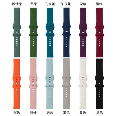 China Fanshion Factory Price Silicone Watch Band Plain Strap For Fitbit Versa Band 3 for sale