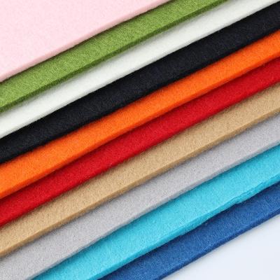 China Breathable Diy Colored Nonwoven Craft Felt Needled Nonwoven Kindergarten Decorative Industrial Felt for sale