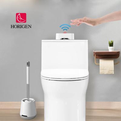 China Modern Automatic Toilet Touchless Automatic Sensor Tap Touchless Automatic Flush Sensor Toilet for sale